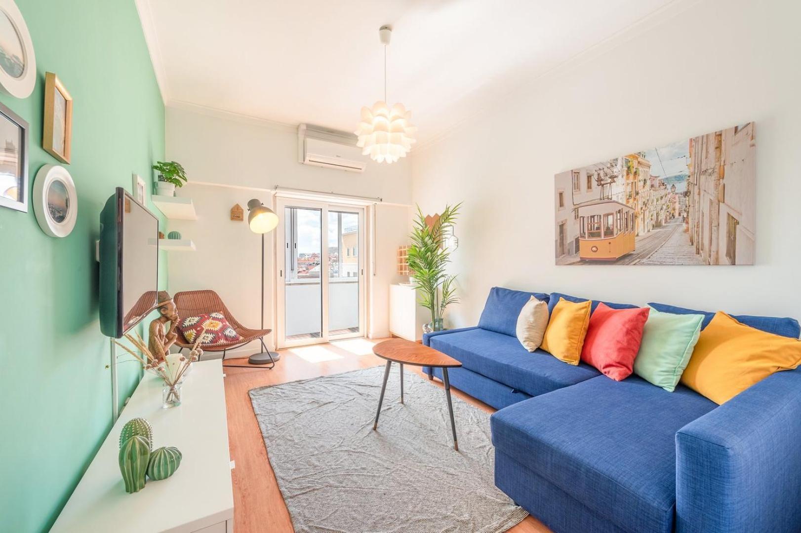 Guestready - Vibrant 2Br Apartment Lisboa Eksteriør billede